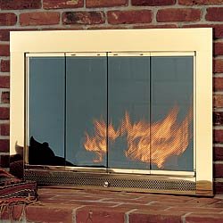 Slimline Fireplace Door