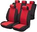 Produkt-Bild: WALSER AM12473 TOP Universal Autositzbezug Flash rot/schwarz