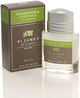 St James of London Cedar wood &amp; Clarysage Post Shave Gel by St James of London