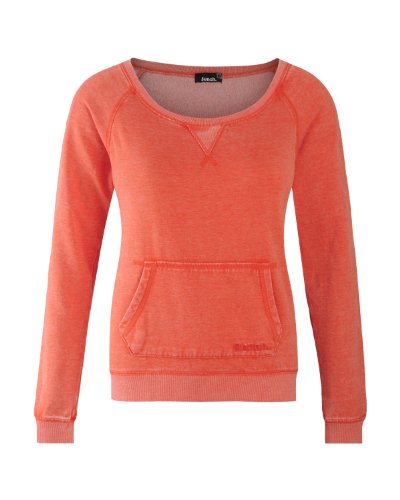 Bench Damen Sweatshirt Marin, tigerlily, M, BLEA2993_OR004 Preisvergleich