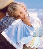 Pink COMFORT SILKIE-Award Winner, ORIGINAL SECURITY BLANKET, Soothed over a million babies. Light, breathable, safe fabrics. Design by "Mother of Comfort", parent educator Jeanelle Troncone.