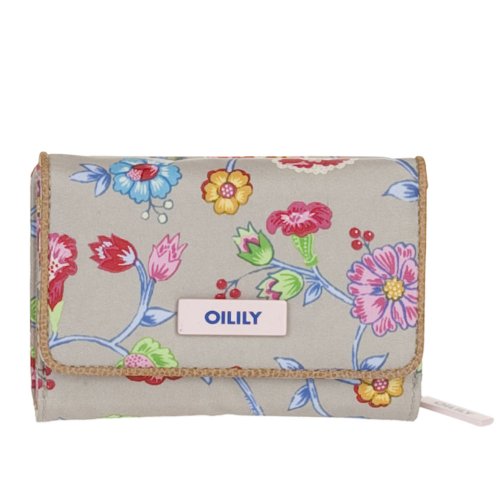 Oilily Portemonnaie, Caffe Latte (grau beige) Small Wallet - Fr&uuml;hling / Sommer 2012 Preisvergleich