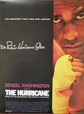 Hurricane Carter Signed Hurricane Movie Poster Sports Boxing
