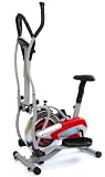 GYMMASTER 2 IN 1 elliptical EXERCISE BIKE & CROSS TRAINER in RED 2013 Model - 1 year warranty