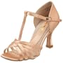 Capezio Women's Giselle 2.5" Ballroom Shoe,Camel Satin,11 M US