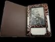 Kindle 2 Fitted Case - (Fits 6" Display) Brown & Copper pattern