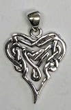 Sterling Silver Celtic Heart