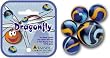 Mega Marbles - DRAGONFLY MARBLES NET (1 Shooter Marble, 24 Player Marbles & 2 Display Rings)