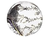 AVG 5.11CT 12MM ROUND DENDRITIC QUARTZ PATTERN COLOR VARY FROM BRAZIL