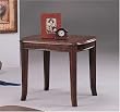 Sleek Design End Table in Rich Brown Finish By Coaster Furniture