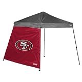 NFL 10' x 10' Slant Leg Canopy Wall (Sports)