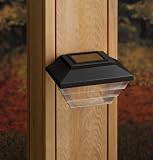 4x4 Black Post and Stair Light 2 PACK [CAPITOL CITY LUMBER]