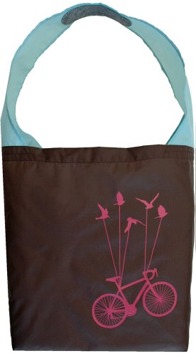 Flip and Tumble 24-7 Reusable Shopping Bag, Brown