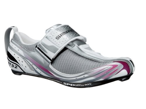 Shimano 2011/12 Women's Road/Triathlon Cycling Shoes - SH-WT52 (WHITE/PURPLE - 40)