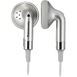 Panasonic RP-HV250 Portable Earbud Headphones (Silver)
