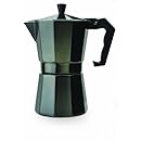 Primula PEBK-3306 6-Cup Aluminum Espresso Coffee Maker, Black