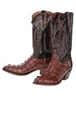 Lucchese Classics Crocodile Cowboy Boots 2/4 Mens - Cigar