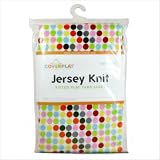 Coverplay Play Yard Fitted Sheet- Multi Dots
