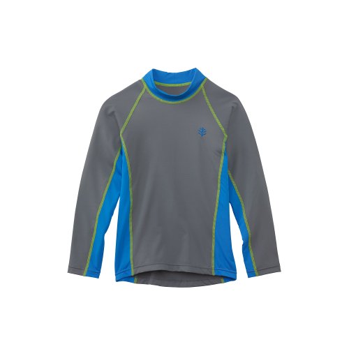 Coolibar UPF 50+ Kid's Long-Sleeve Rash Guard - Sun Protective