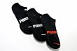 Puma Men's Sport Lifestyle Sorbtek Leg Wear 3-Pairs Black Socks ST#P78235