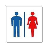ユニット トイレ表示 842-64 大 男女