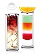 Suns Tea (TM) 14oz Strong Double Wall Thermo Pilsner Beer/cocktail/Iced Tea Glasses/champagne flutes, Set of 2