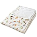 Imse Vimse 100% ORGANIC Cotton Swaddling/Receiving Blanket: Farm Animal