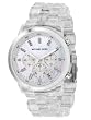 Michael Kors - Ladies Chronograph Acrylic Transparent Watch MK5235