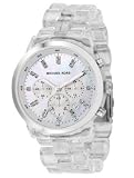 Michael Kors - Ladies Chronograph Acrylic Transparent Watch MK5235