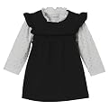 Newborn Girls' Cherokee&reg; 2pc Jumper Dress - Black