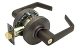 Schlage AL25D-613 Oil Rubbed Bronze Exit Lock Saturn Handle