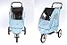 Warm as a Lamb Single or Jogging Stroller Cover Blue