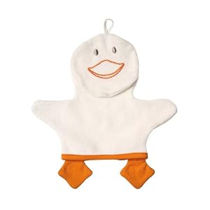giggle Better Basics Duck Wash Mitt (organic Cotton)