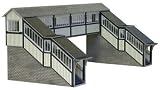Metcalfe PO236 OO Gauge Card Kit Footbridge
