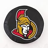 NHL Ottawa Senators Tire Cover Color: Black, Size: A