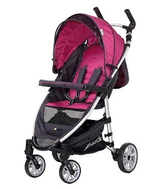 Hauck Capri Stroller - Charcoal/Purple