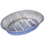 Review Northwest Enterprises  / Large Aluminum Oval Roasting Pans (25 count) - 16 1/2