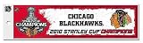 Chicago Blackhawks 2010 Stanley Cup Champions Bumper Sticker