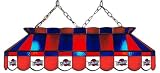 Imperial Cleveland Cavaliers Licensed 40-Inch Rectangular Stained Glass Billiard Table Light