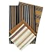 Monaco Kitchen Towels Set of 4 - Black