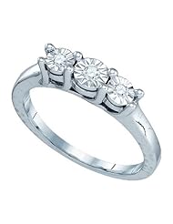 0.09CT DIAMOND FASHION RING