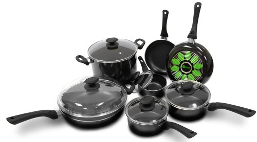 Ecolution Artistry 12-Piece Cookware Set - Black product image