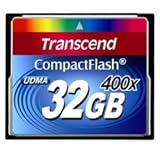 Transcend 32 GB Compact Flash Card 400X (Blue)