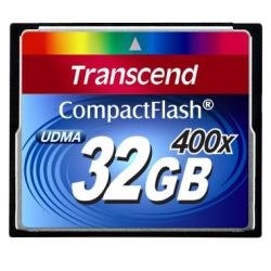 Transcend 32 GB Compact Flash Card 400X (Blue)