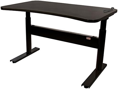 UPDESK: BLACK CRANK SMALL 48"