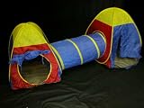 NEW CHILDS PLAY TUNNEL TENT SET - 2 ROOMS + TUNNEL FUN