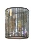 Biedermann & Sons Glass Votive or Tea-Light Candleholders, Mirrored Mosaic Design, Set of 6