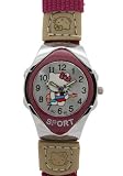 TimerMall OEM - Montre Enfants - Quartz - Tissu - Hello Kitty Argent Enfants Dial Tissu Roseo Carto