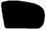2003 MERCEDES-BENZ C320 Convex Passenger Side Mirror Glass