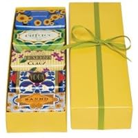 Claus Porto Yellow Box of 5 Bath Soaps